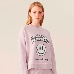 Ganni isoli sweatshirt